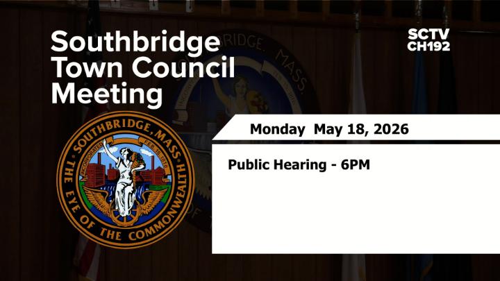 Thumbnail image for Town of Southbridge FY 2027 Public Hearing:  5-18-2026