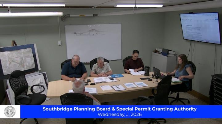 Thumbnail image for Southbridge Planning Board & Special Permit Granting Authority 6-3-26